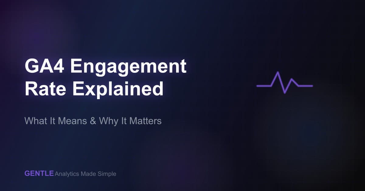 GA4 Engagement Rate Explained: What It Means and Why It Matters