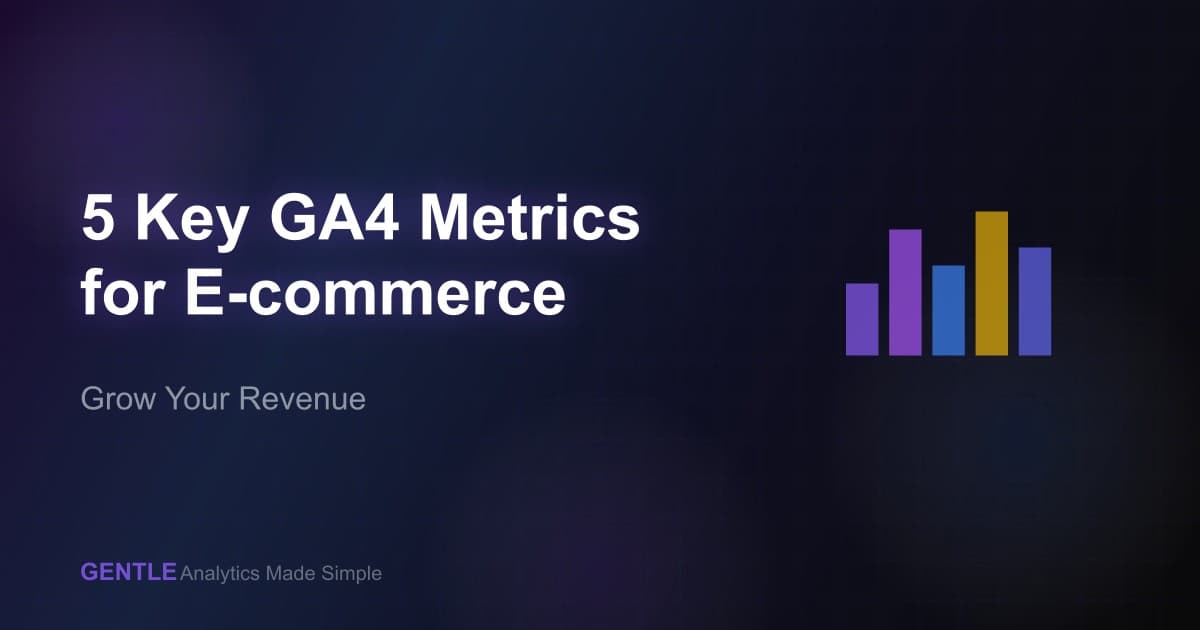 5 Key GA4 Metrics Every E-commerce Store Must Track (To Grow Revenue)